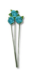 SMALL STEMMED ROSE 8x60mm  semiopen