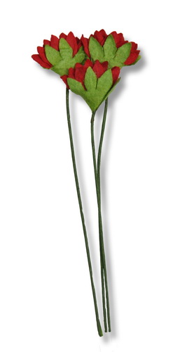 SMALL STEMMED FLOWER 10x60mm