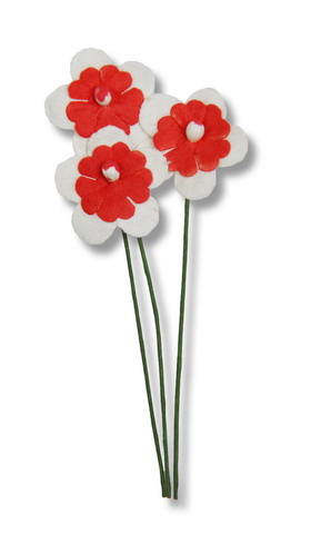 SMALL STEMMED FLOWER 14x60mm