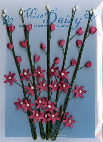 Sprig Flowers pink