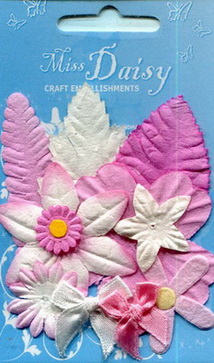 Flower Set white pink