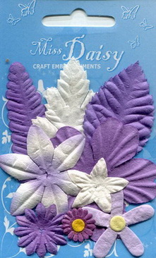 Flower Set lavender white
