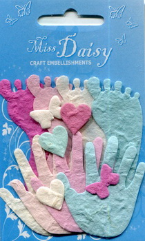 Diecut Set Baby hands feet