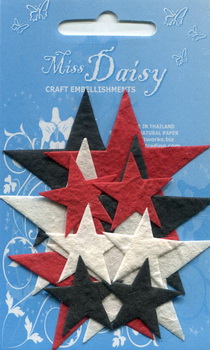 Diecut set stars