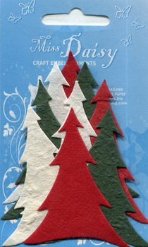 Diecut Set Xmas trees