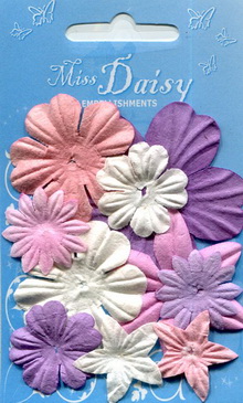 Mixed Flower Set pink violet