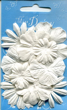 Mixed Flower Set white