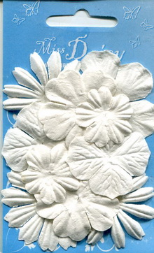 Mixed Flower Set white