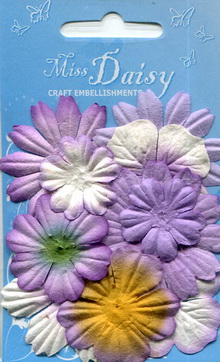 Mixed Flower Set violets
