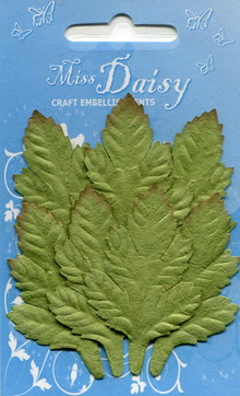 Set of 7 oak leaves