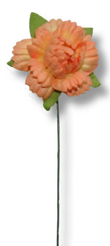 SMALL STEMMED ROSE 25x60mm  open