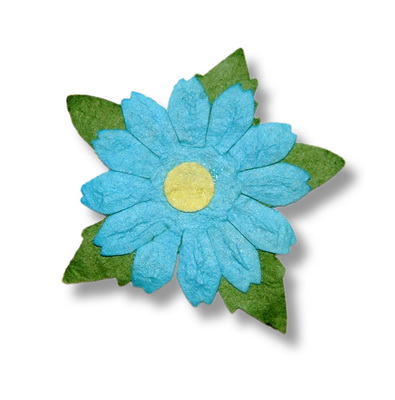 Small Daisy Petal  30mm with leaves