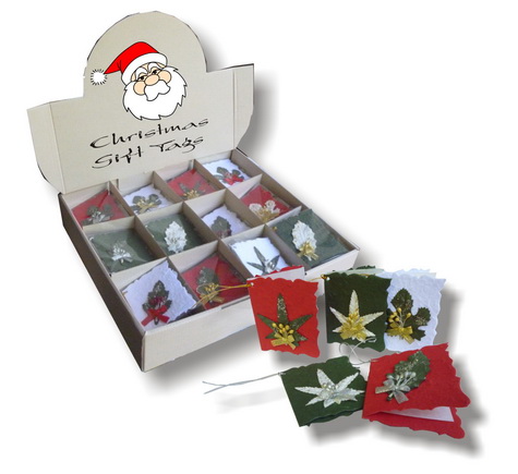 Christmas Gift Tags, display box